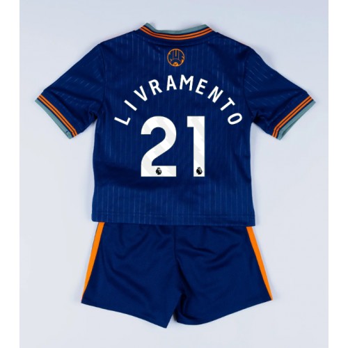 Newcastle United Tino Livramento #21 Tredjeställ Barn 2025-26 Kortärmad (+ Korta byxor) Newcastle United Tino Livramento #21 Tredjeställ Barn 2025-26 Kortärmad (+ Korta byxor)